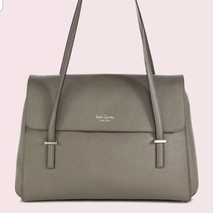 Kate Spade Cedar Street Large Grey Shoulder Bag